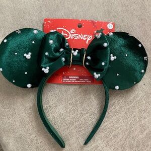 Disney Emerald Minnie Mouse Ears Headband